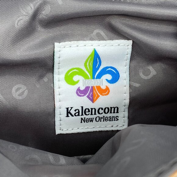 Kalencom New Orleans White Pink Chevron Baby Bag | Large Tote - Picture 5 of 8